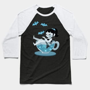 Vampire Tea Baseball T-Shirt